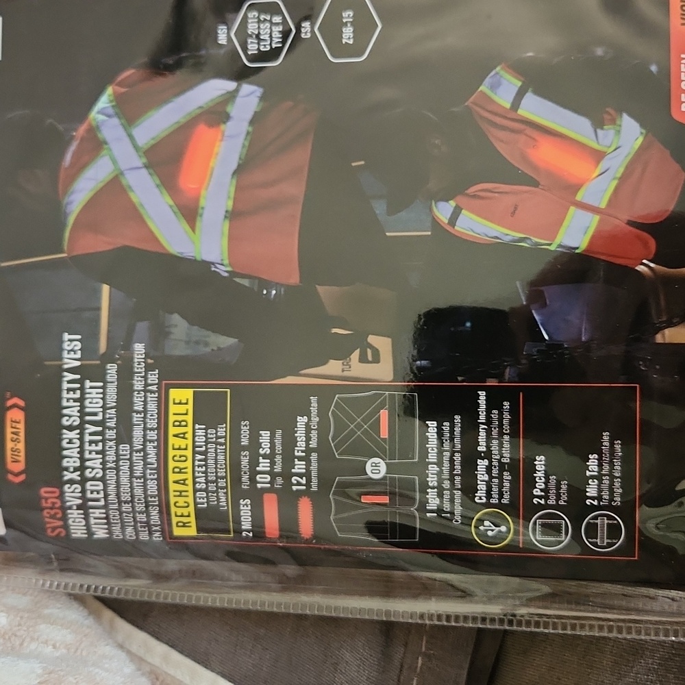 Vis-Safe LED Safety Vest - Picture 3 of 3